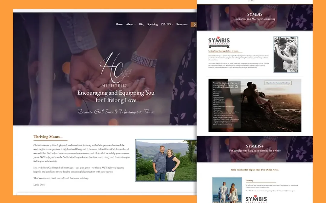 Heart Call Ministries website