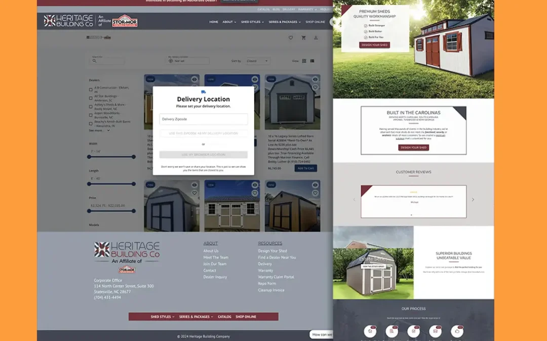Heritage Building Company website