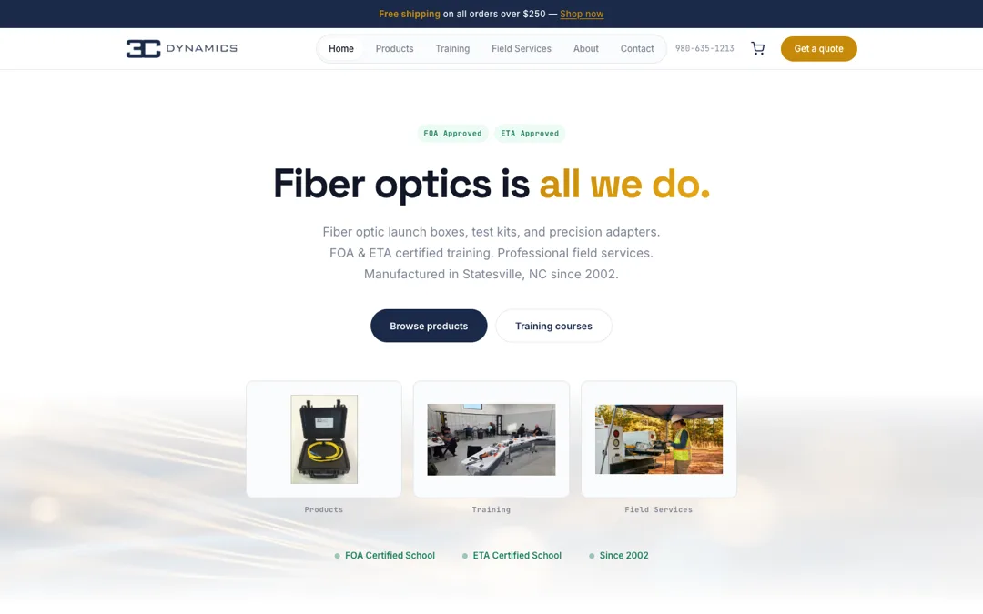 3C Dynamics website
